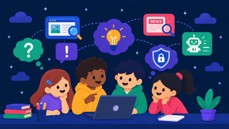 Beyond Clicking: Teaching Children to Think Before They Trust Online